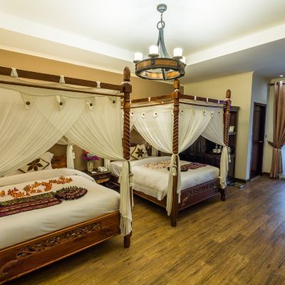 豪華池畔雙床房 峇里島度假公寓優惠