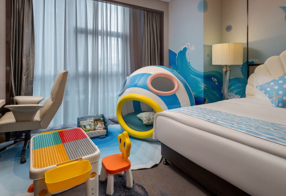 江上漫步主题双床房（鱼嘴小屋）