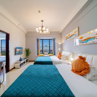 一房一廳商務三床房 園藝飯店公寓（廣州琶洲國際會展店）優惠