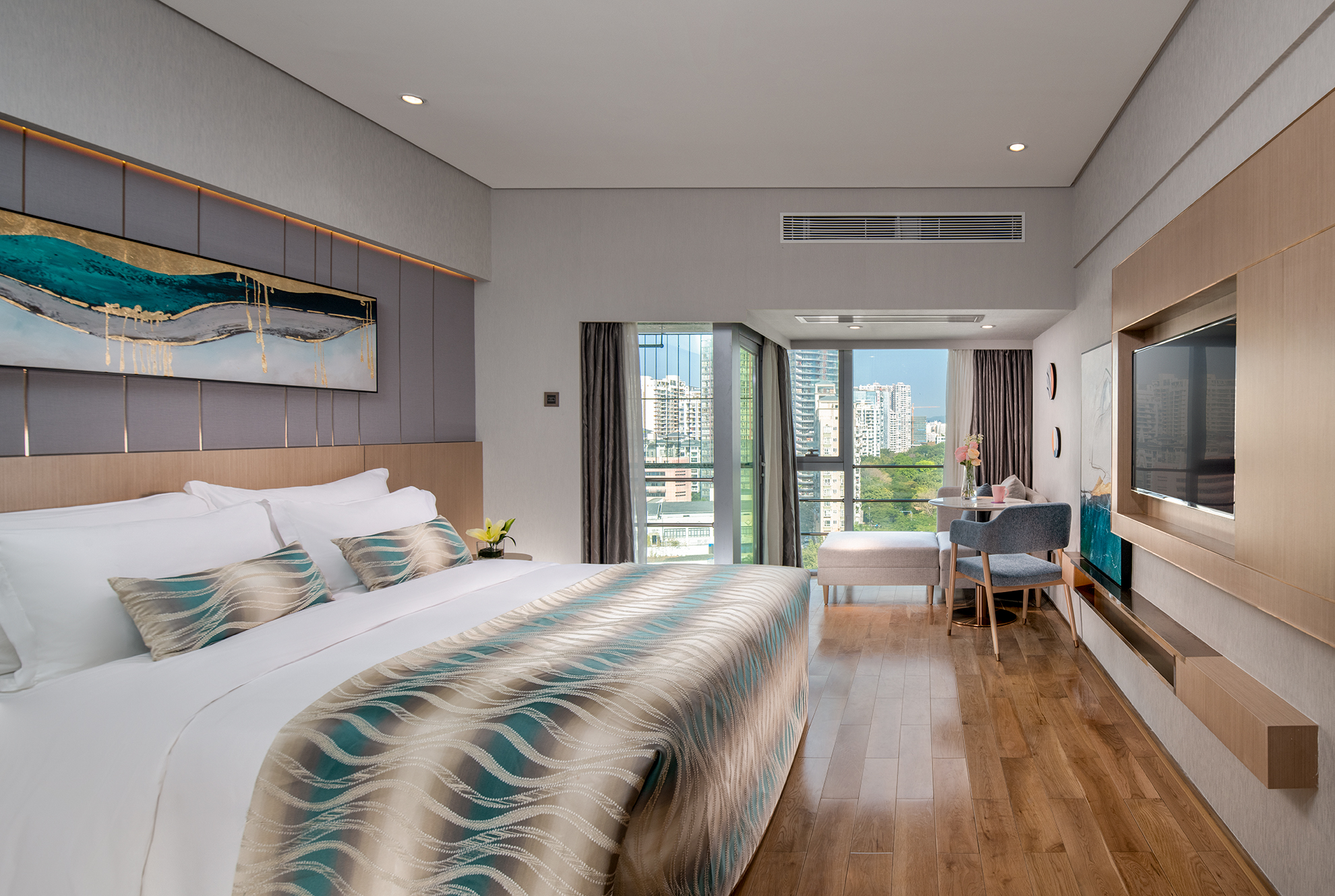 Sentosa Hotel shenzhen(Taoyuan Branch Store)VR4D View King Room