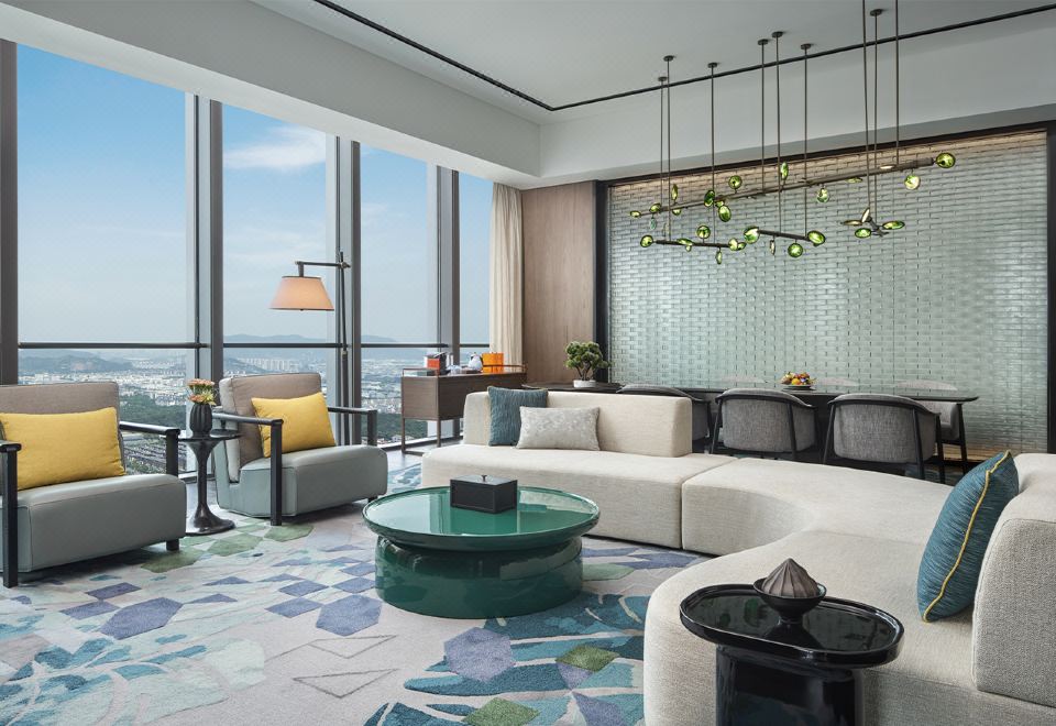 單臥大床高樓層全景套房