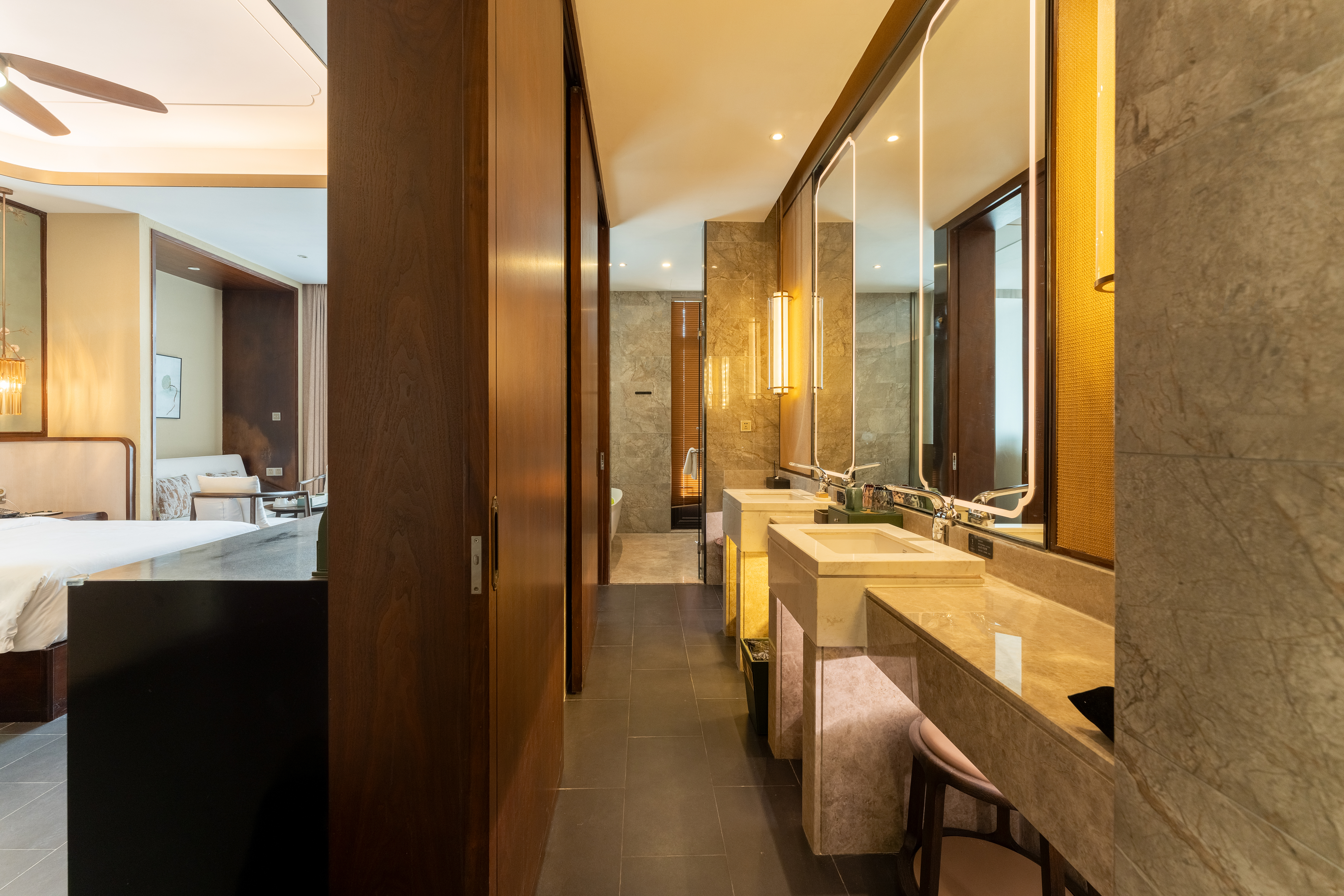 Chunmu Heyuezhuang Hot Spring HotelHot Spring Room - Courtyard-View (2 Beds)