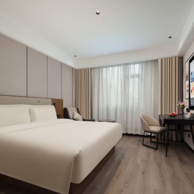 幾木大床房（小冰箱+浴袍） 上海虹橋機場空港路亞朵X飯店優惠