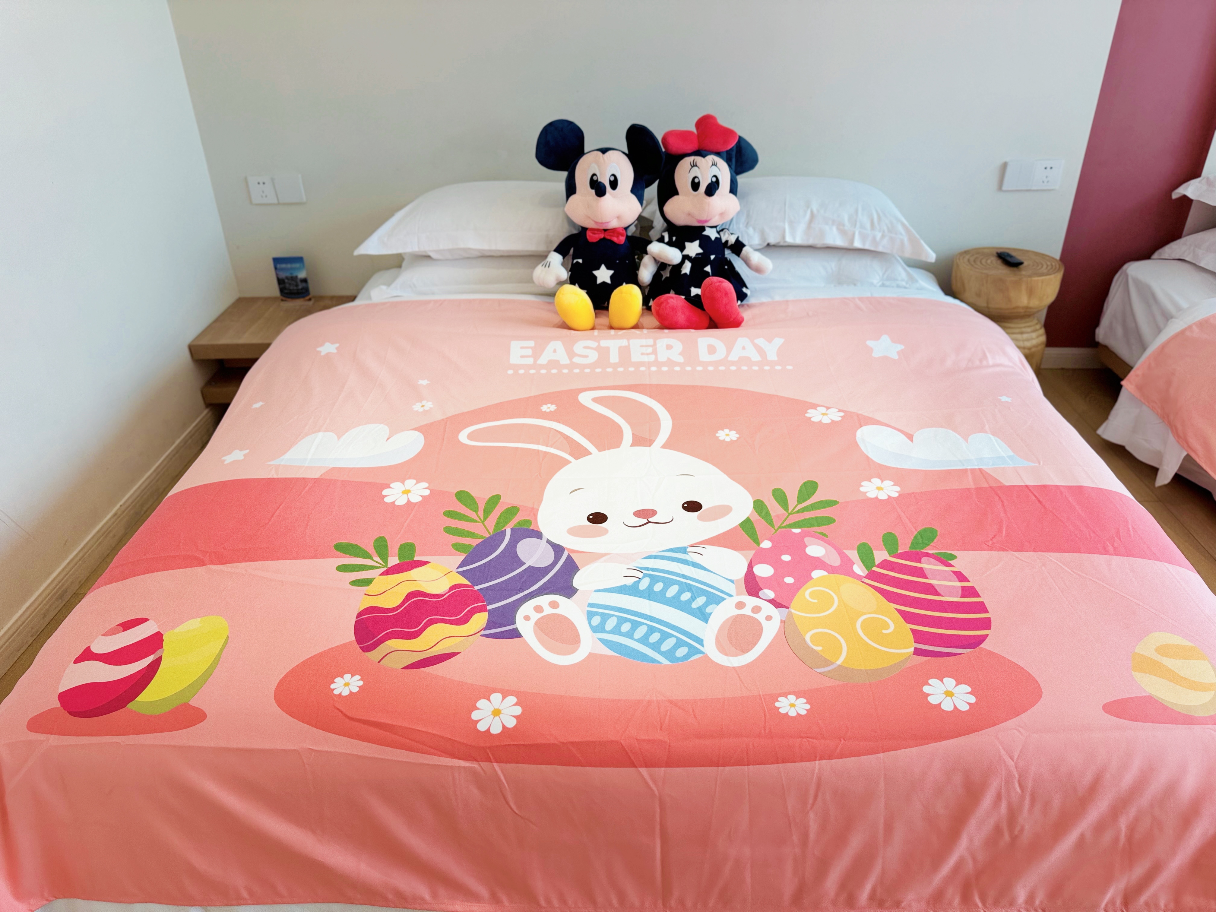 小可爱亲子双床房-180度全景（100寸投影+智能马桶）