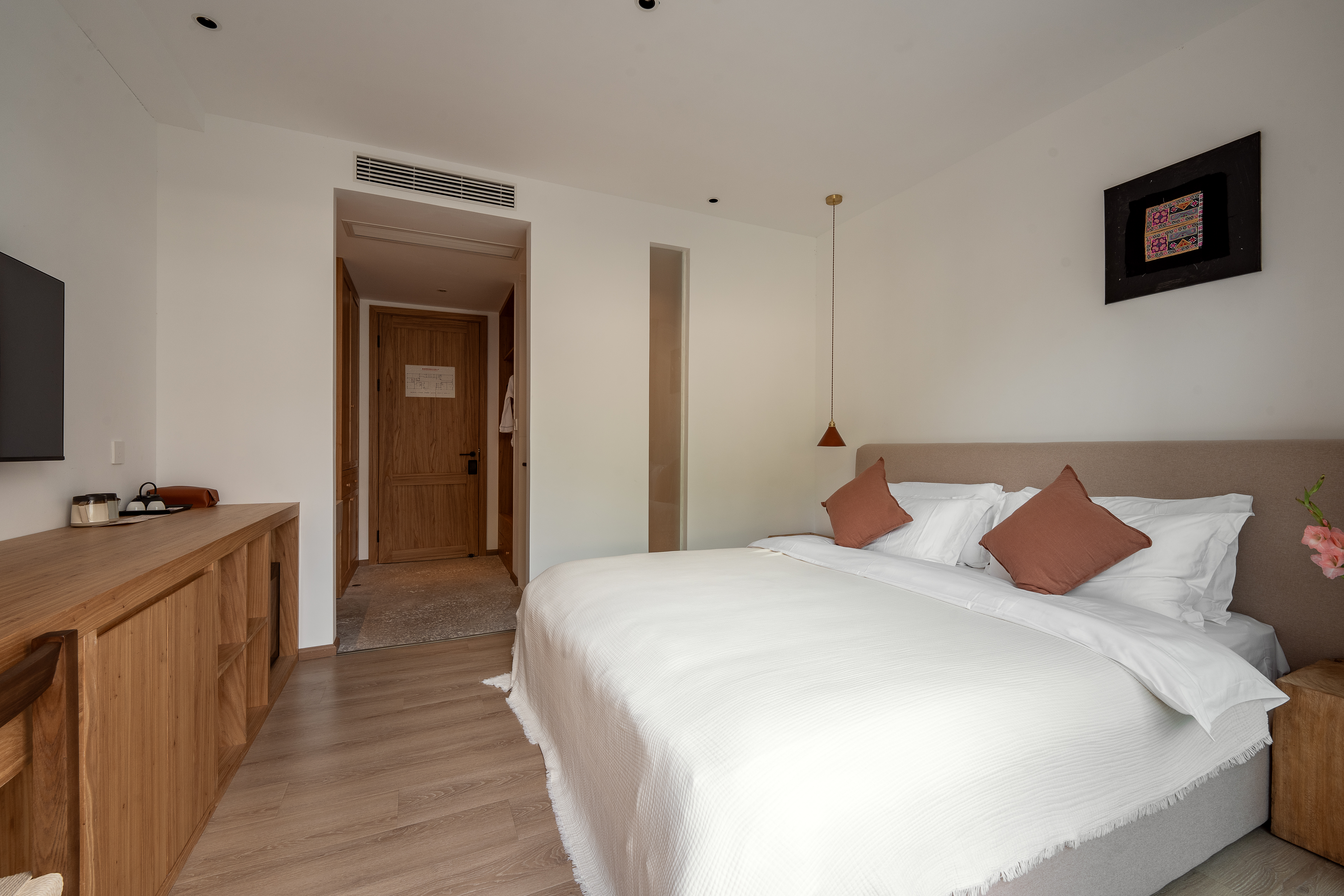 樂里·精致院景大床房