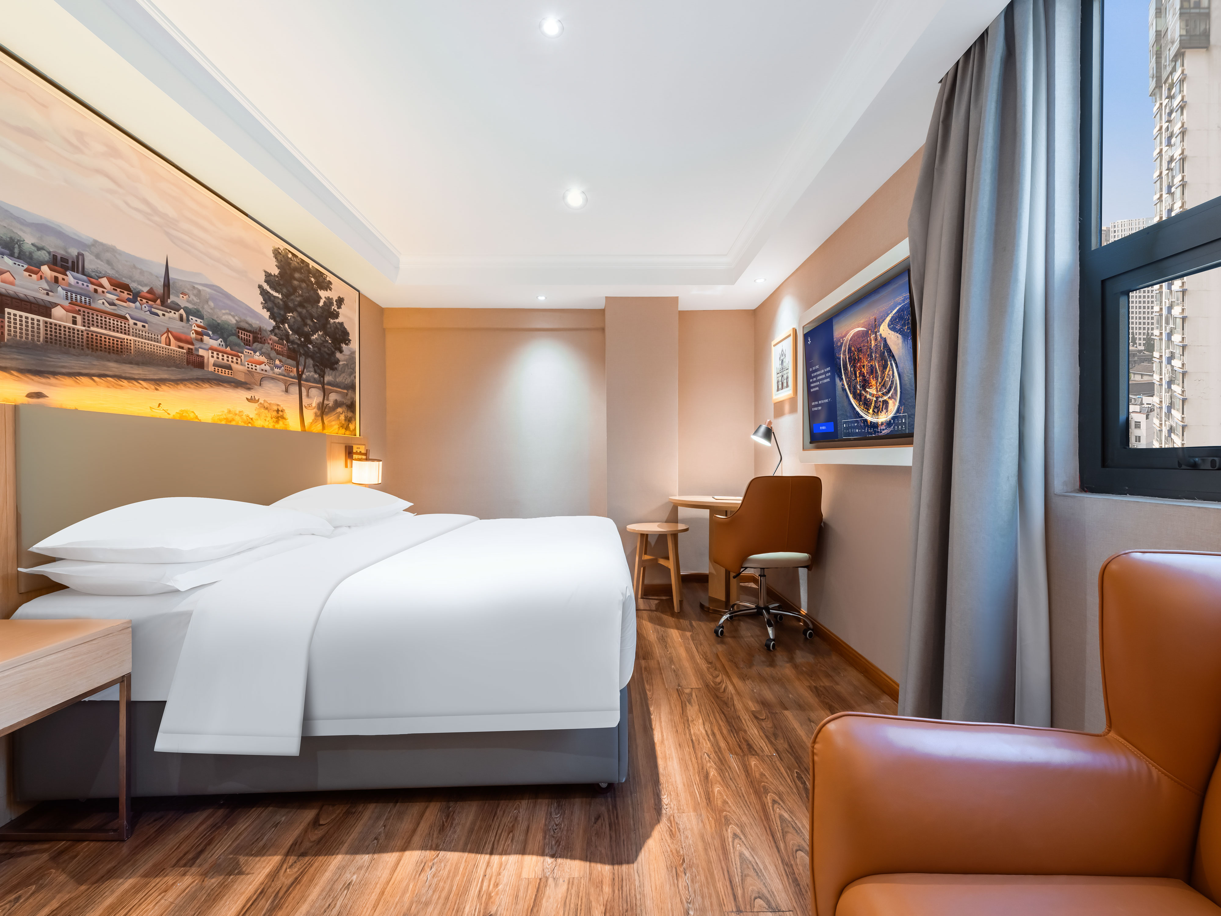 标准大床房｜高清电视｜中央空调｜深睡记忆枕