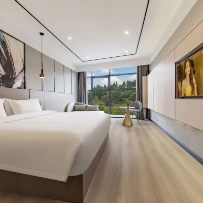 精品大床房（客控系統） 渠縣煒岸酒店優惠