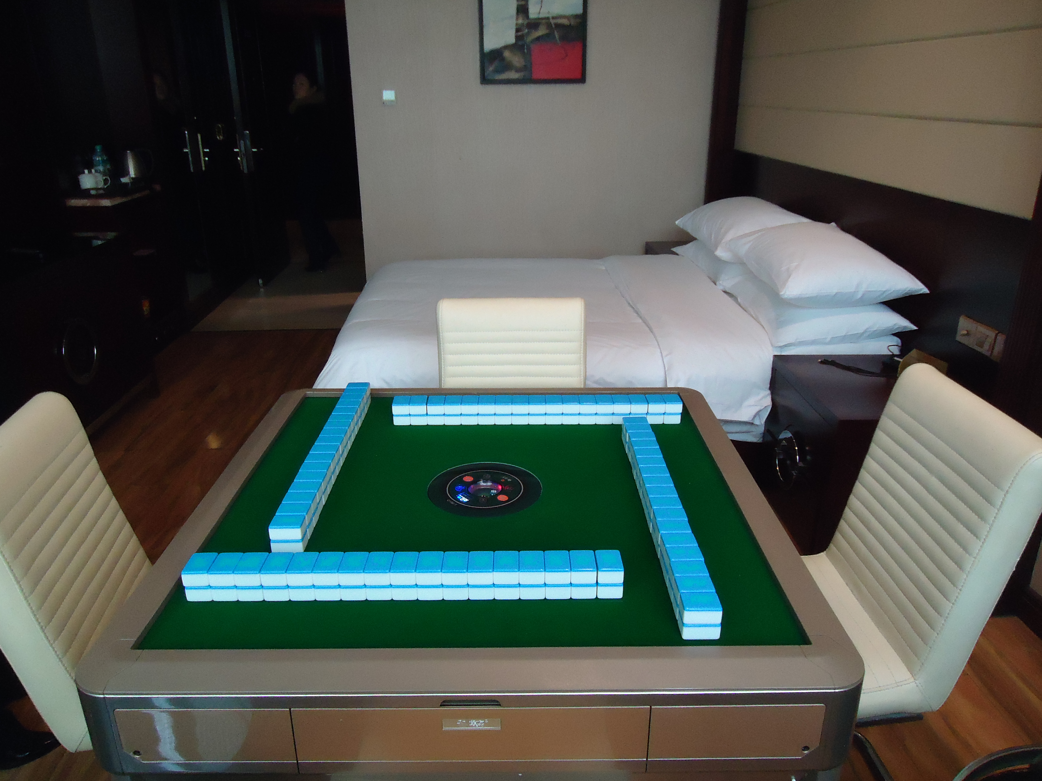 Yugan Jinliyuan Guest House财源滚滚大床房（自动麻将机）