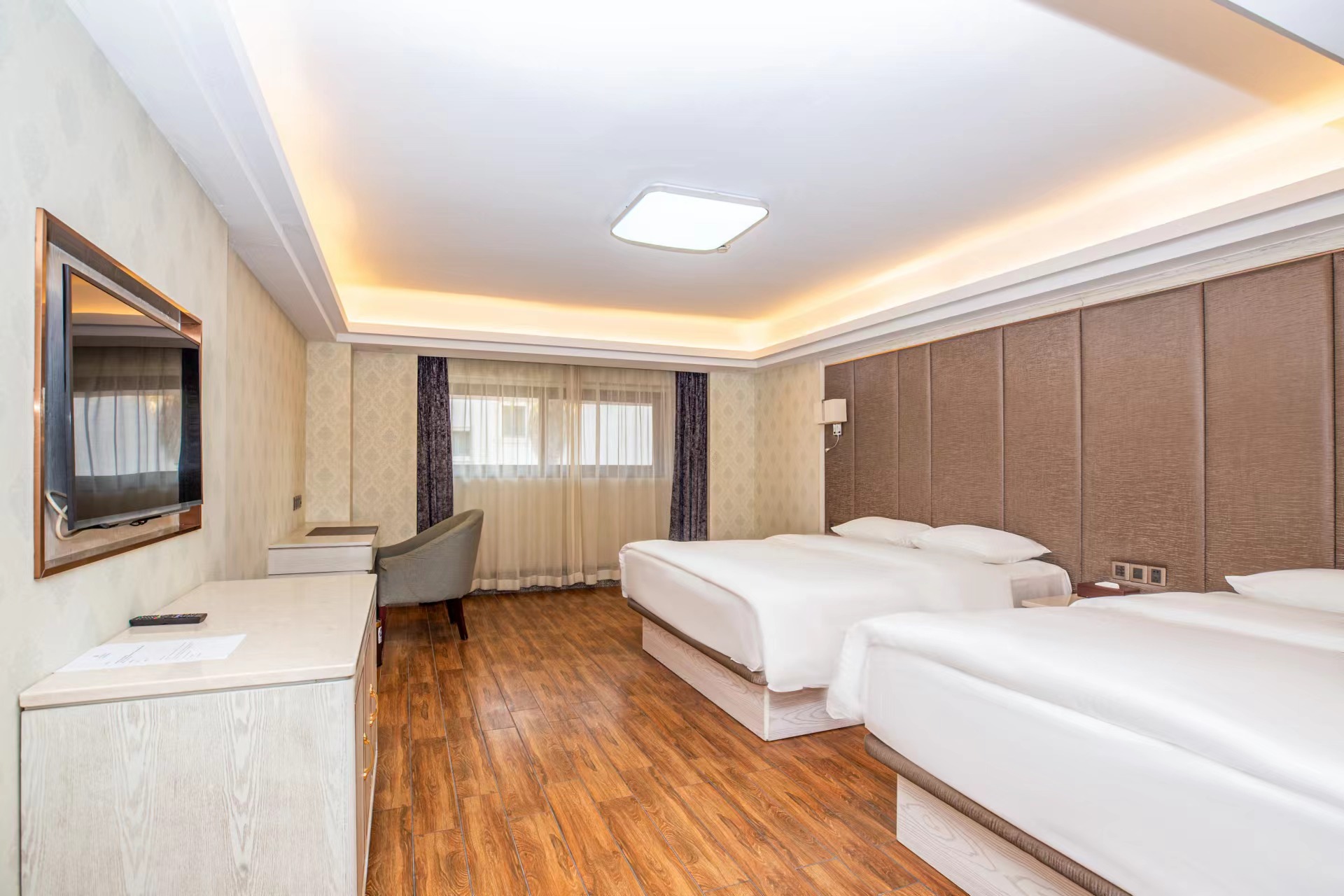 嘉庚楼基础园景双床房