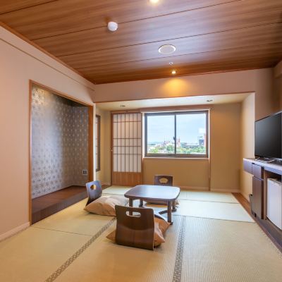 タタミルームＡ【和室／7.5畳】 函館 湯の川温泉 ホテル万惣 クーポン