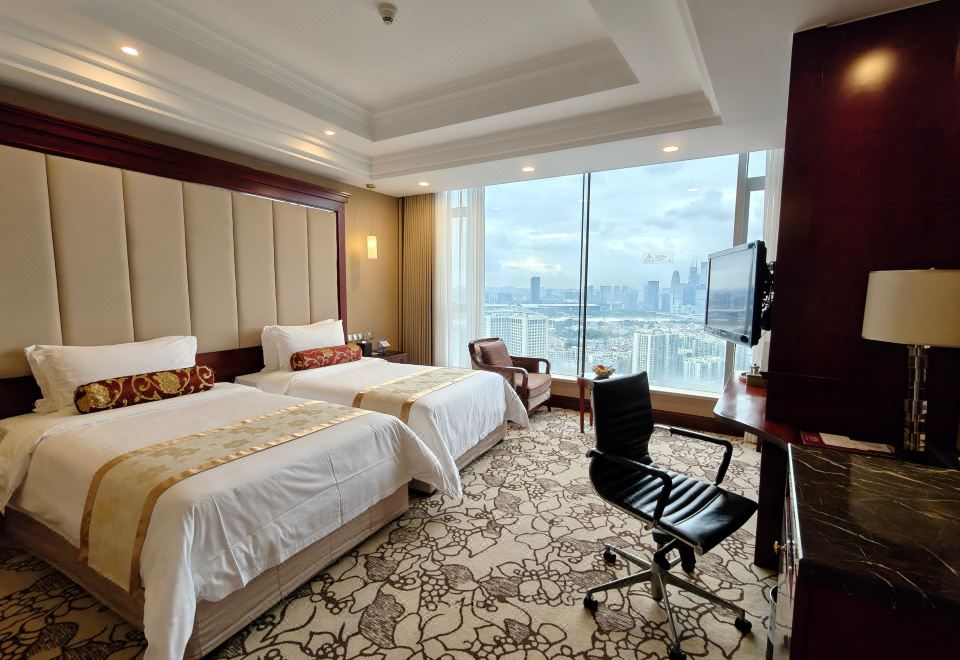 Soluxe Hotel GuangzhouSuperior River View Twin Bed Room