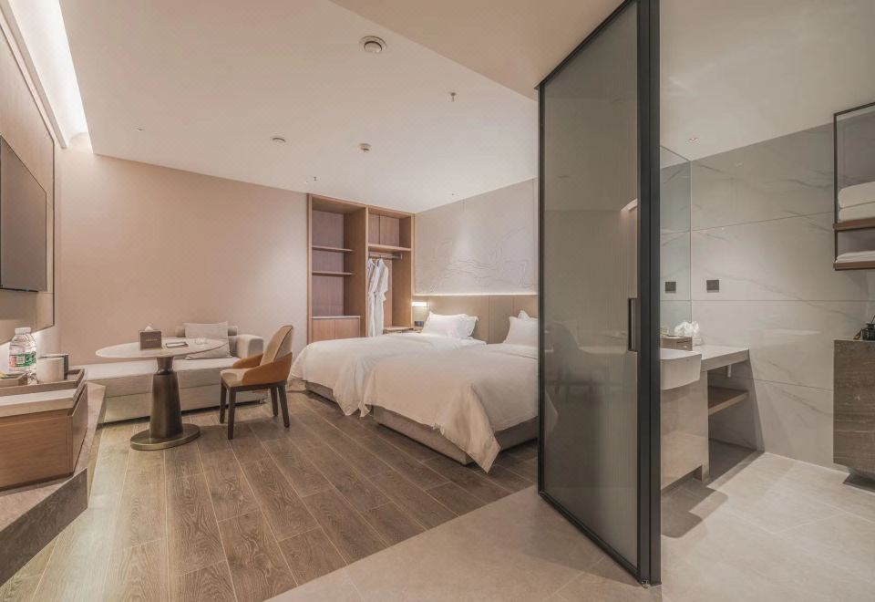 负氧离子空气净化双床房