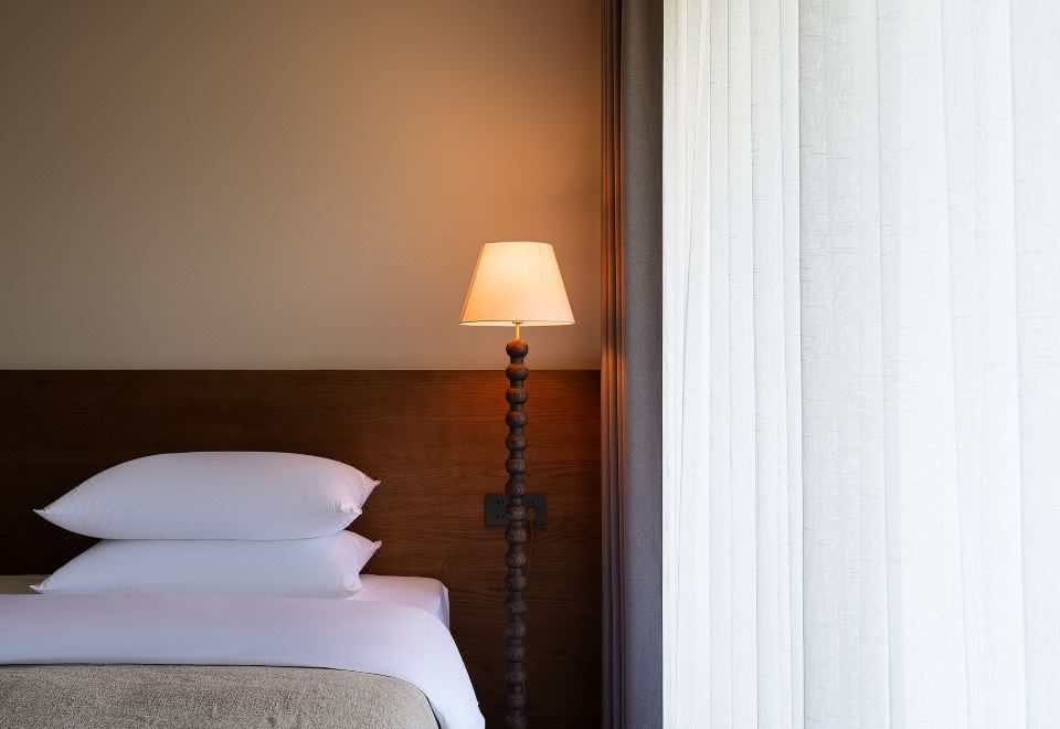 青黛.观景阳台双床房-零压床垫︱智能客控︱极米投屏