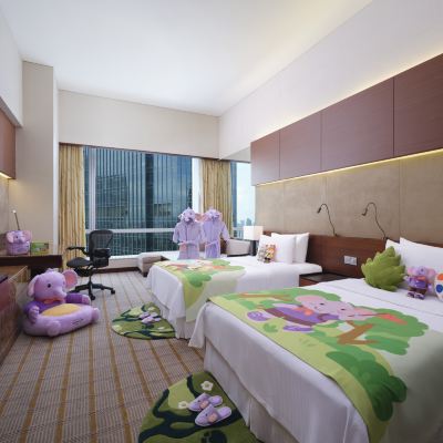 親子雙床房-諾亞的叢林探險 廣州海航威斯汀酒店優惠