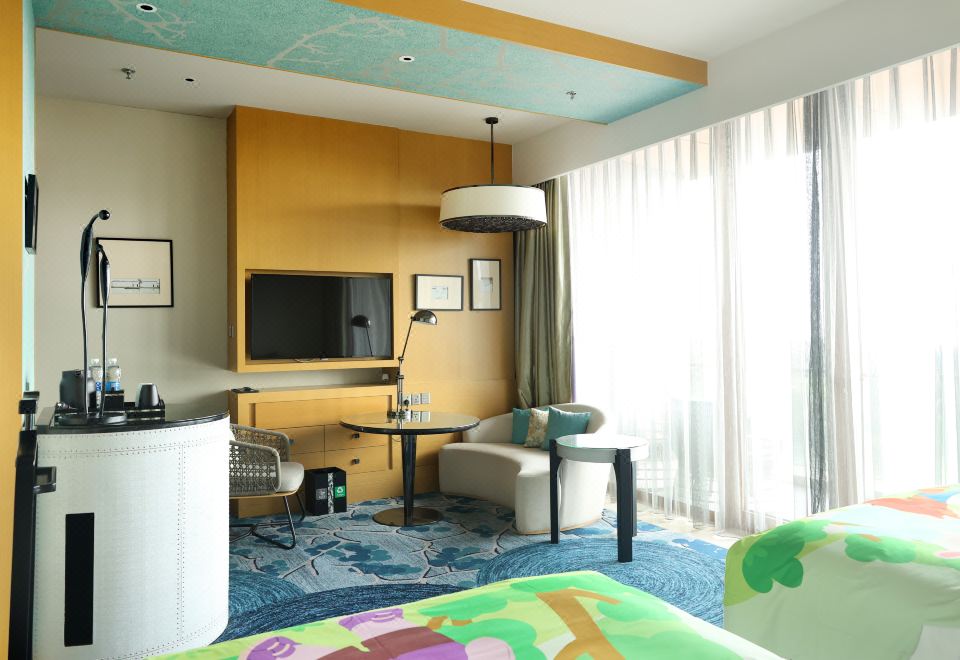 诺亚的丛林探险-主题亲子双床房