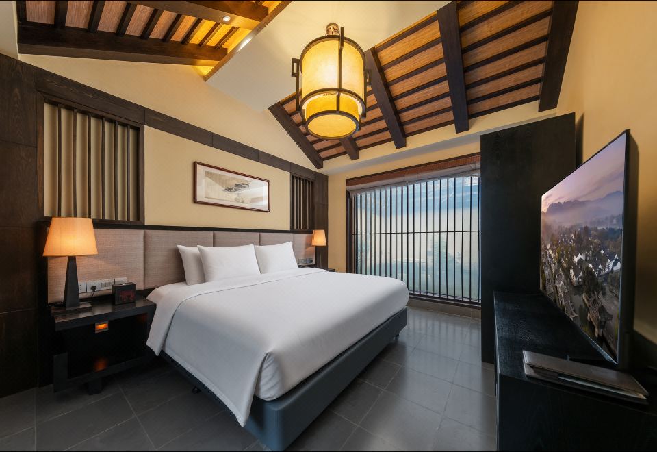 双卧室园景家庭别墅