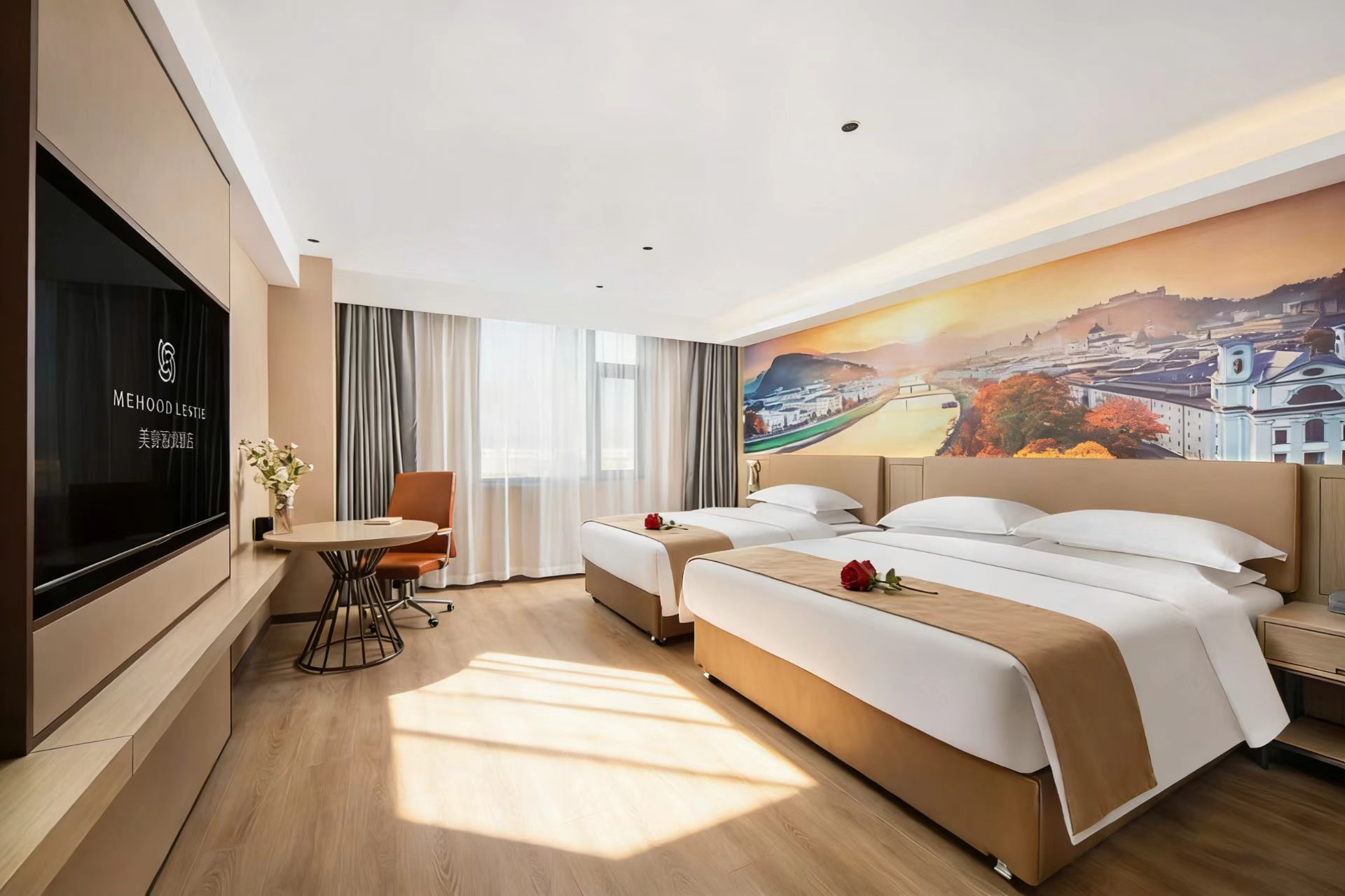 如沐山景亲子房