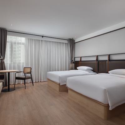 趣享雙床房（舒適床品+洗烘一體機） 上海浦東新國際博覽中心同派飯店優惠