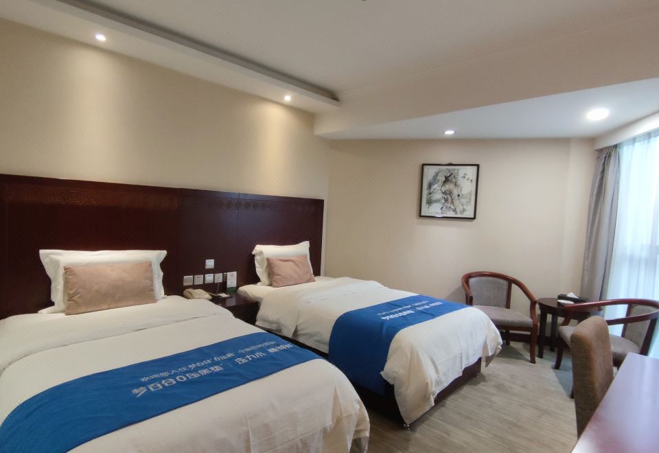 梦百合零压双床房（带零压床垫+记忆枕）