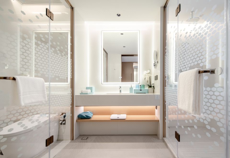 温泉海景豪華雙床房（MINI吧+天然乳膠枕+私湯）