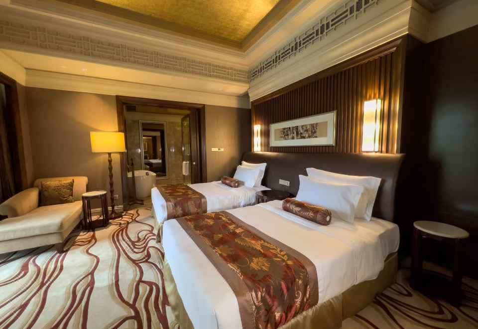 C型雙床套房-獨立常溫泳池