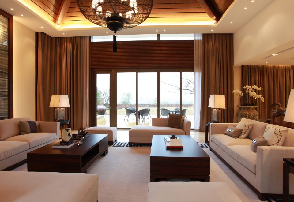 Shanshui Villa HotelShuiyin Clubhouse 7-Bedroom Pool Villa