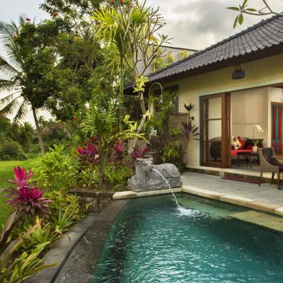 稻田景觀一臥室泳池別墅 德瓦拉皇家別墅優惠