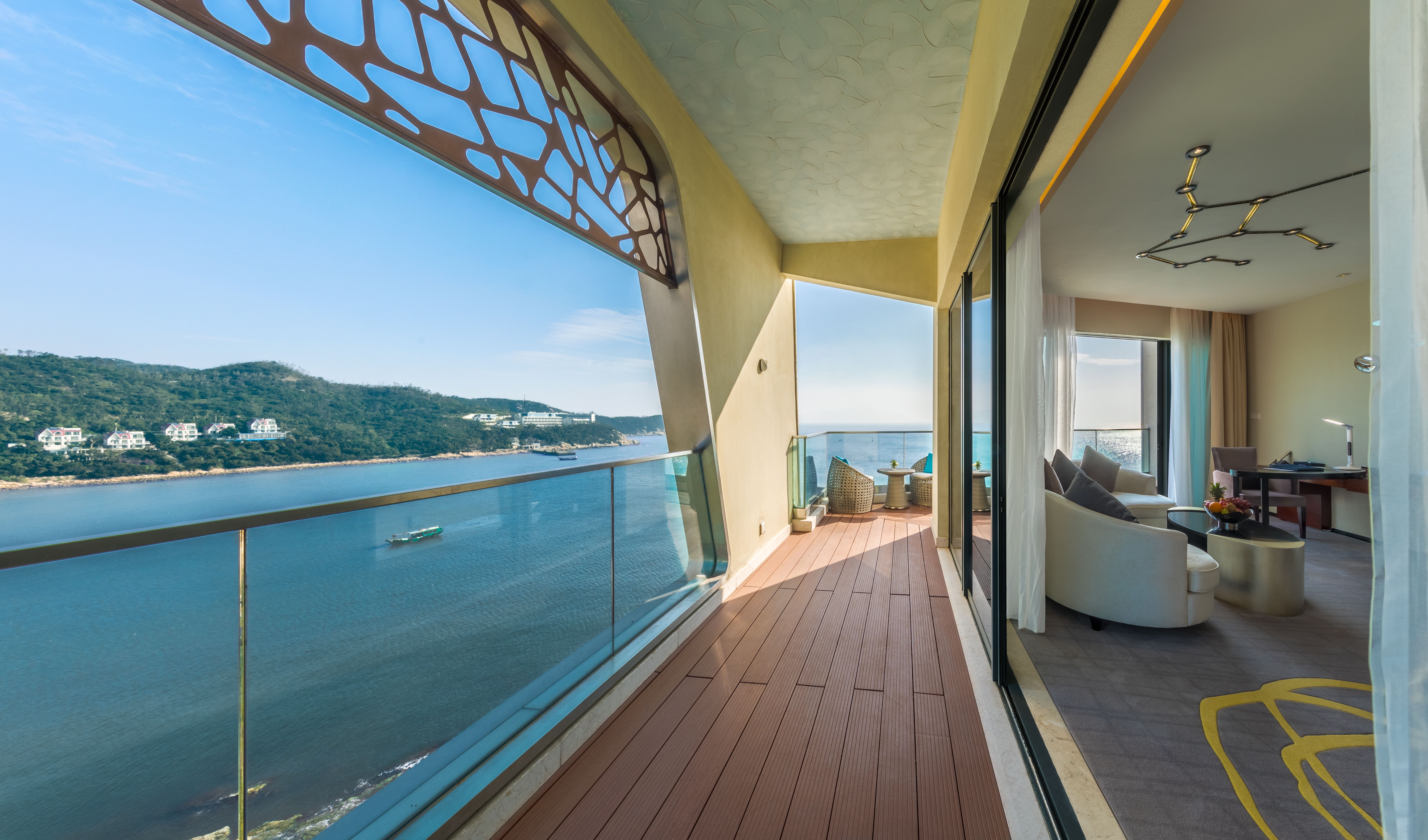 精选开放式海景套房