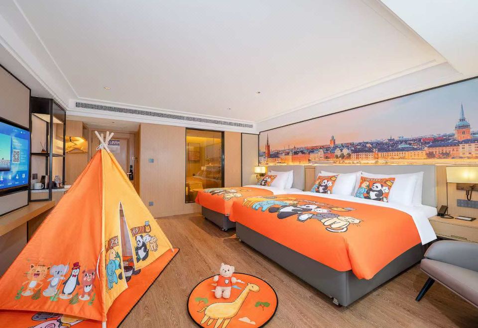 亲子双床房（小童帐篷+小童用品）