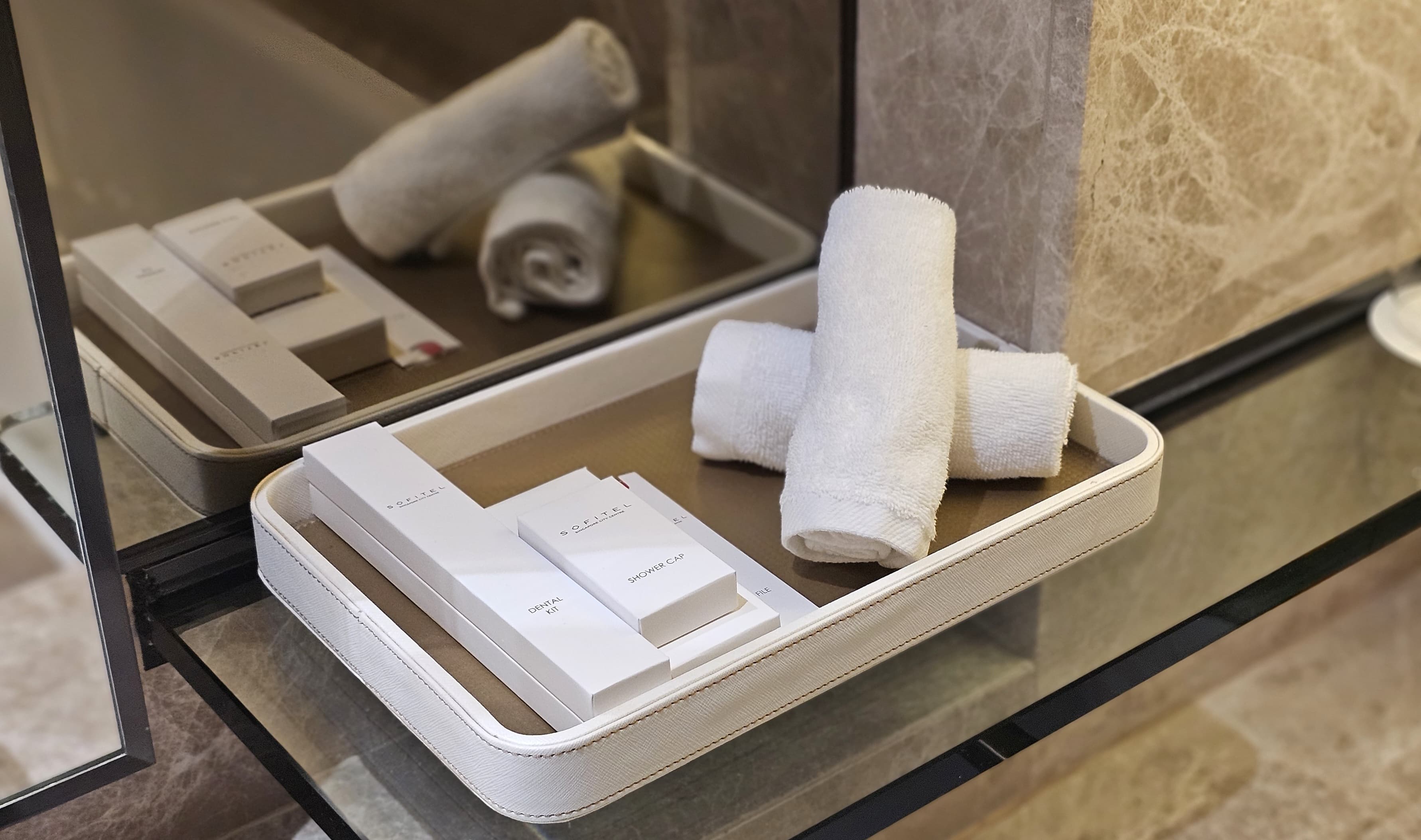 豪华房，配备 2 张单人床