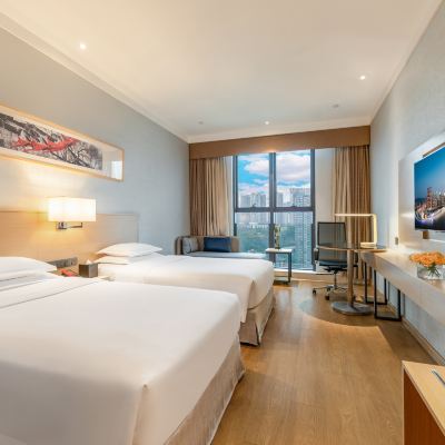 夜闌霧都豪華雙床房 重慶觀音橋華美達安可飯店優惠