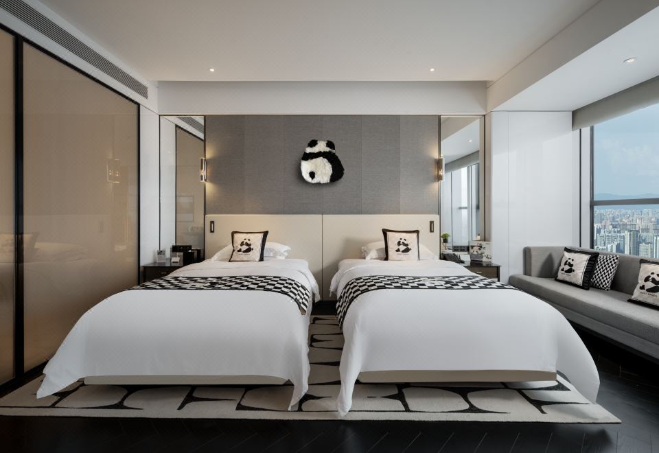 The Langbo Chengdu, in The Unbound Collection by HyattPanda Themed Family Friendly Room (2 Beds)