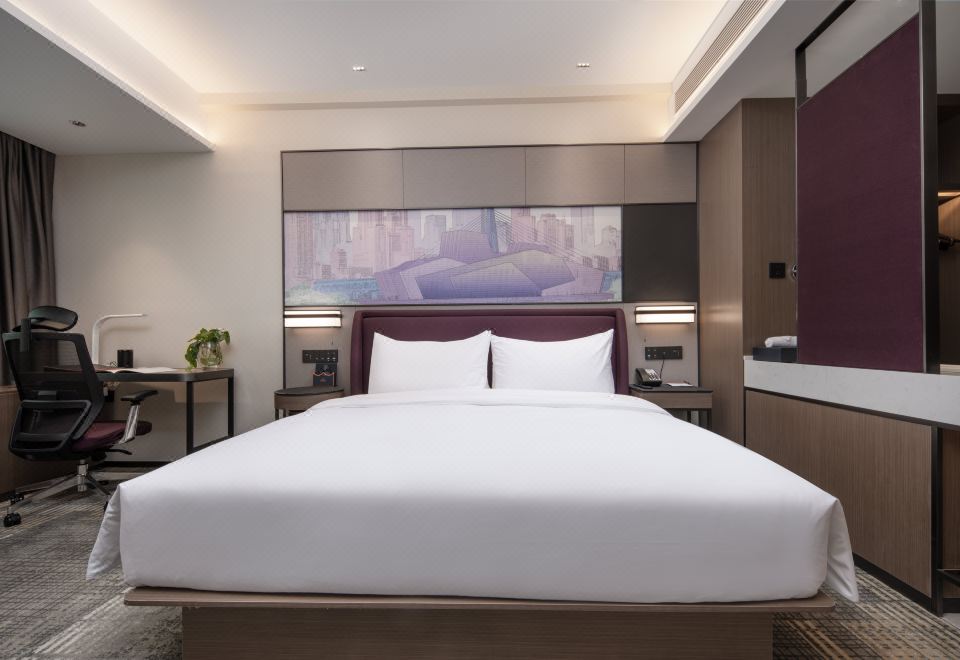 豪華尊享大床房（智慧客房+手機電視投屏+Minibar）