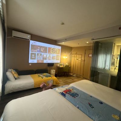親子家庭四人房（巨幕投屏+孩童小床+孩童浴盆） 飄HOME連鎖飯店（北京國貿SKP店）優惠