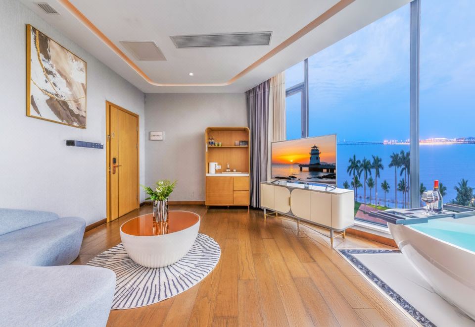 Coastal·海景度假套房「智能客控+浴缸泡澡+180°海景」