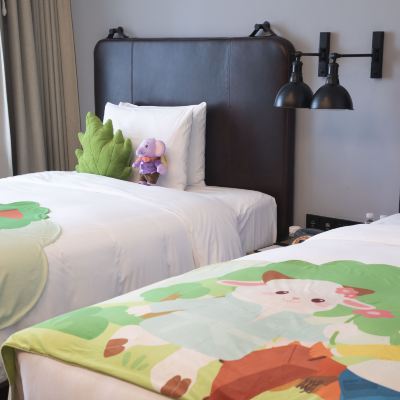 諾亞的叢林探險親子雙床房 深圳北站Moxy飯店優惠