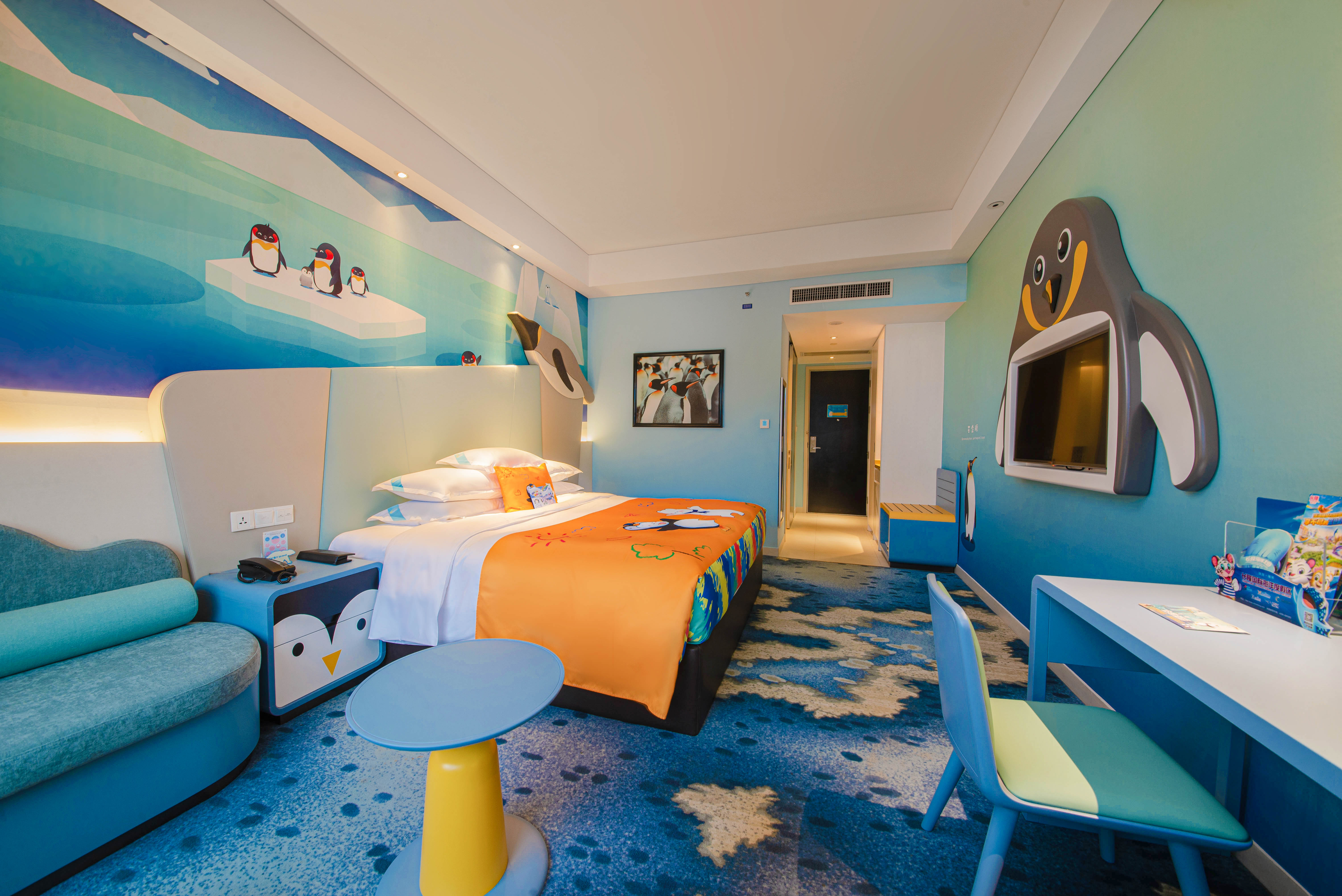 烟花景观房大床房