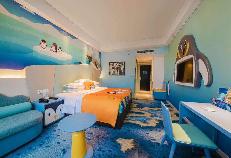 烟花景观房大床房