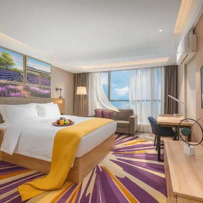 新築行政大床房（智能客控+空氣凈化器+定製舒眠零壓床墊+一級親膚布草+雙層隔音門窗） 新月集（廣州新白雲國際機場直營店）優惠