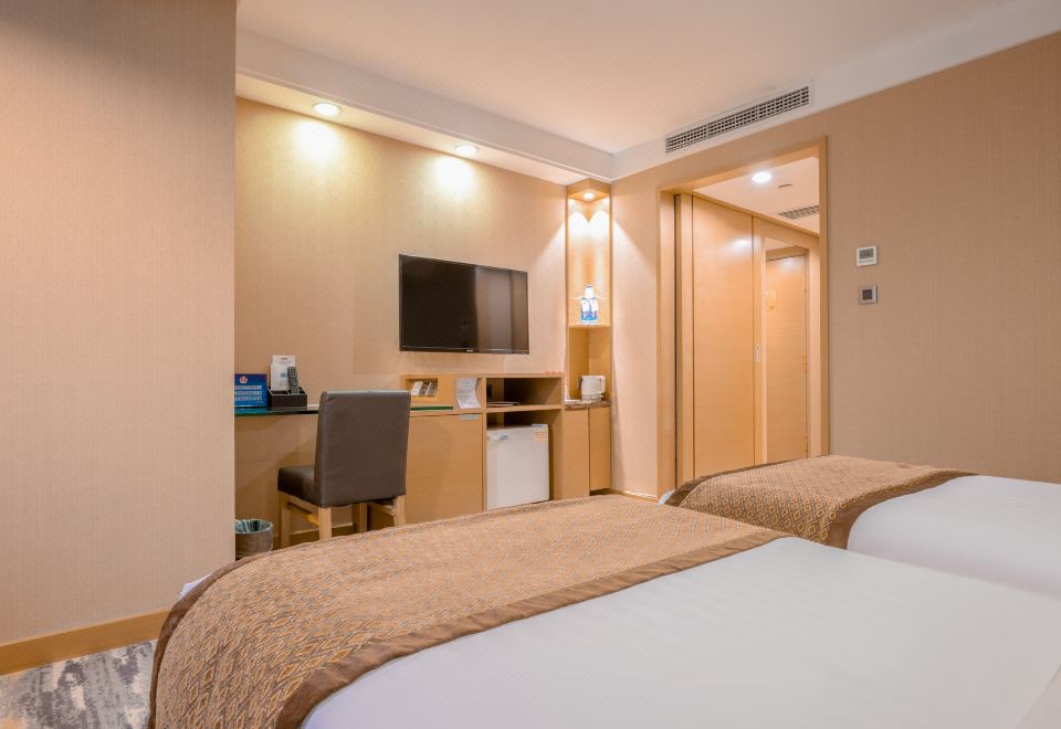 輕悅·雅靜雙床間 （靜謐空間,德國GROHE花灑）