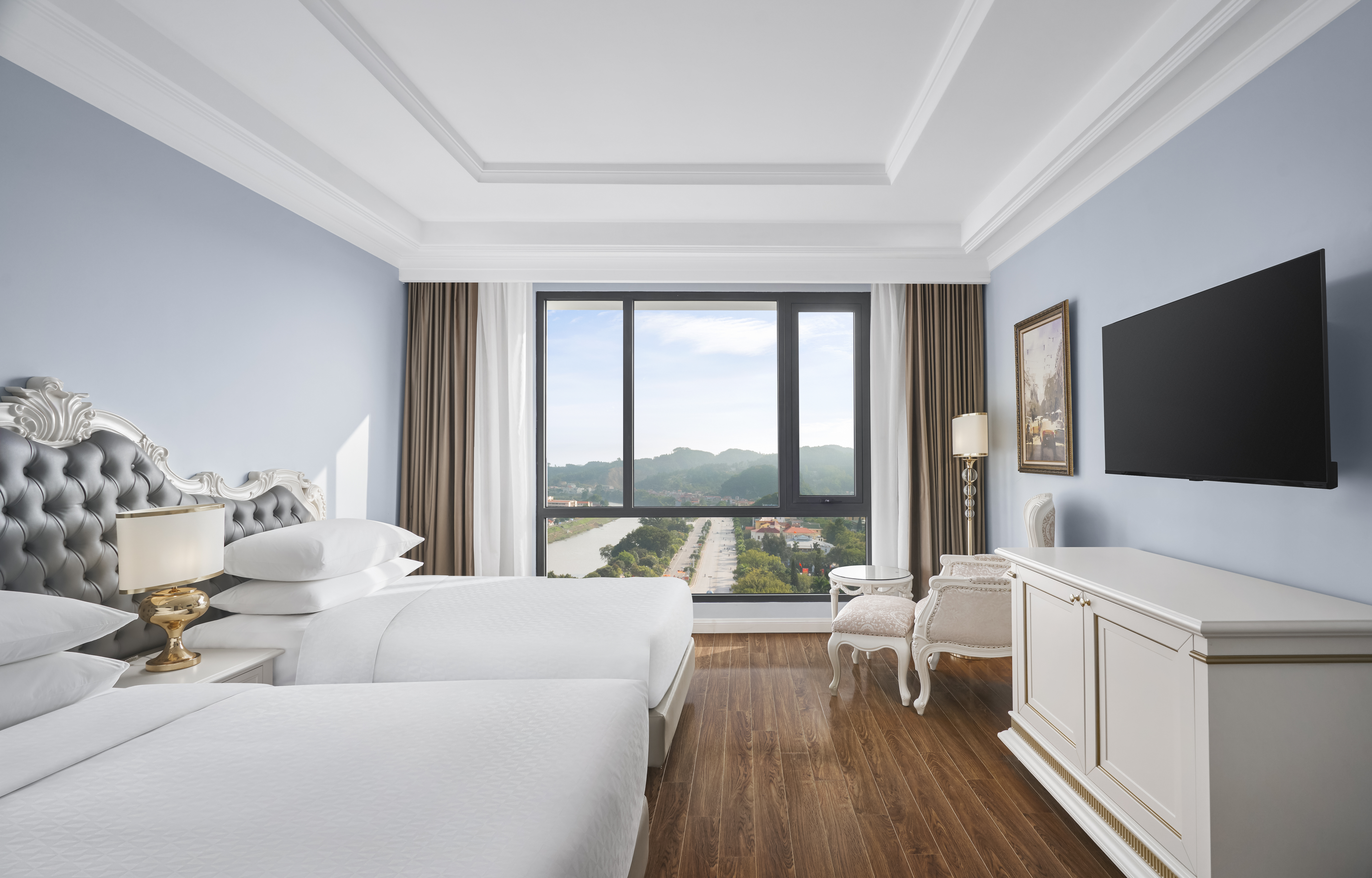 Four Points By Sheraton Lang Son天际线景豪华双床房