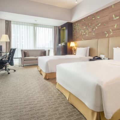 高級雙床房 西安綠地假日酒店優惠