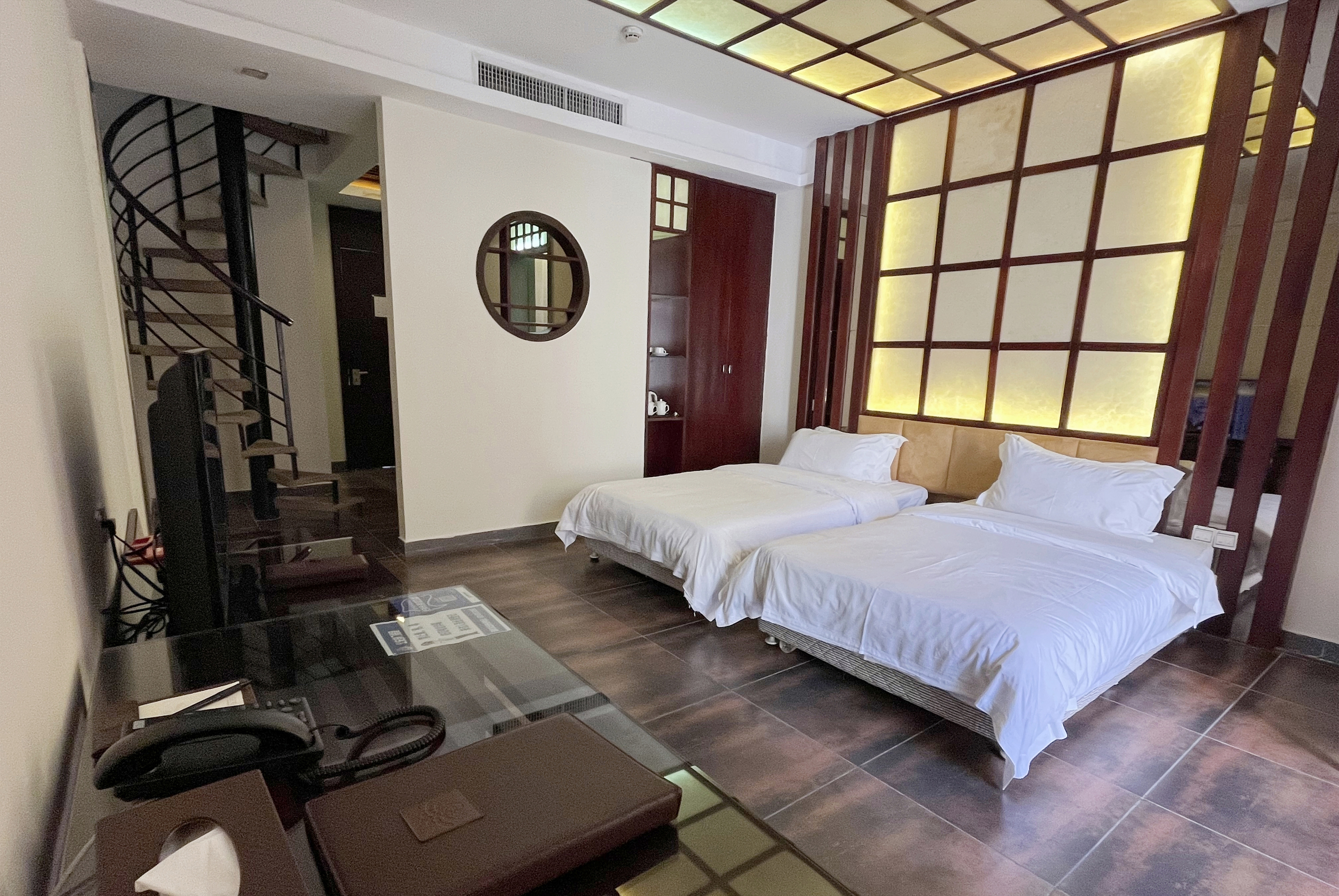 庭院别墅花园复式房|独立温泉池