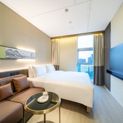 豪華大床房 北京總部基地美居飯店優惠