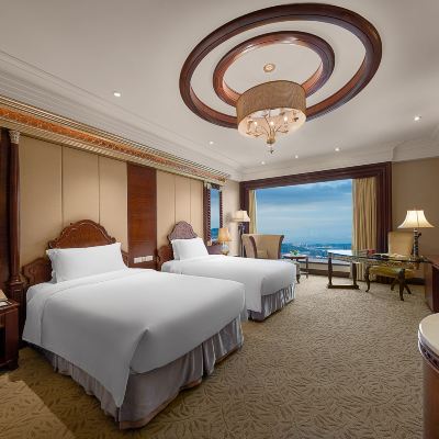 精英雙床房【慕思寢具+超大空間】 嘉華大酒店（東莞國際展覽中心店）優惠