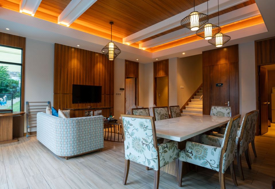 叠翠别墅七房V10-独立泳池-麻将房-私家花园