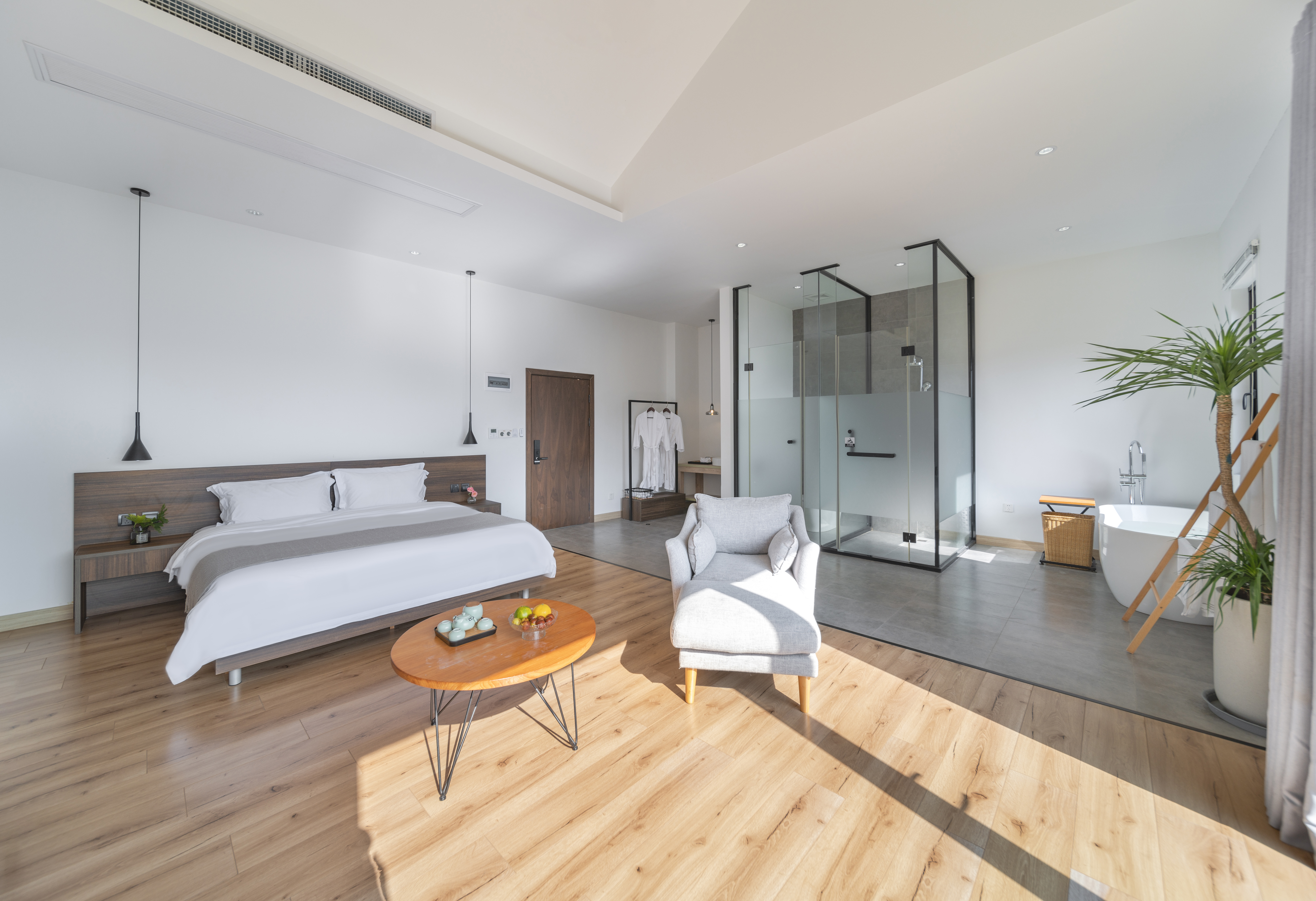 揽月湖景大床房（全景落地玻璃+浴缸）