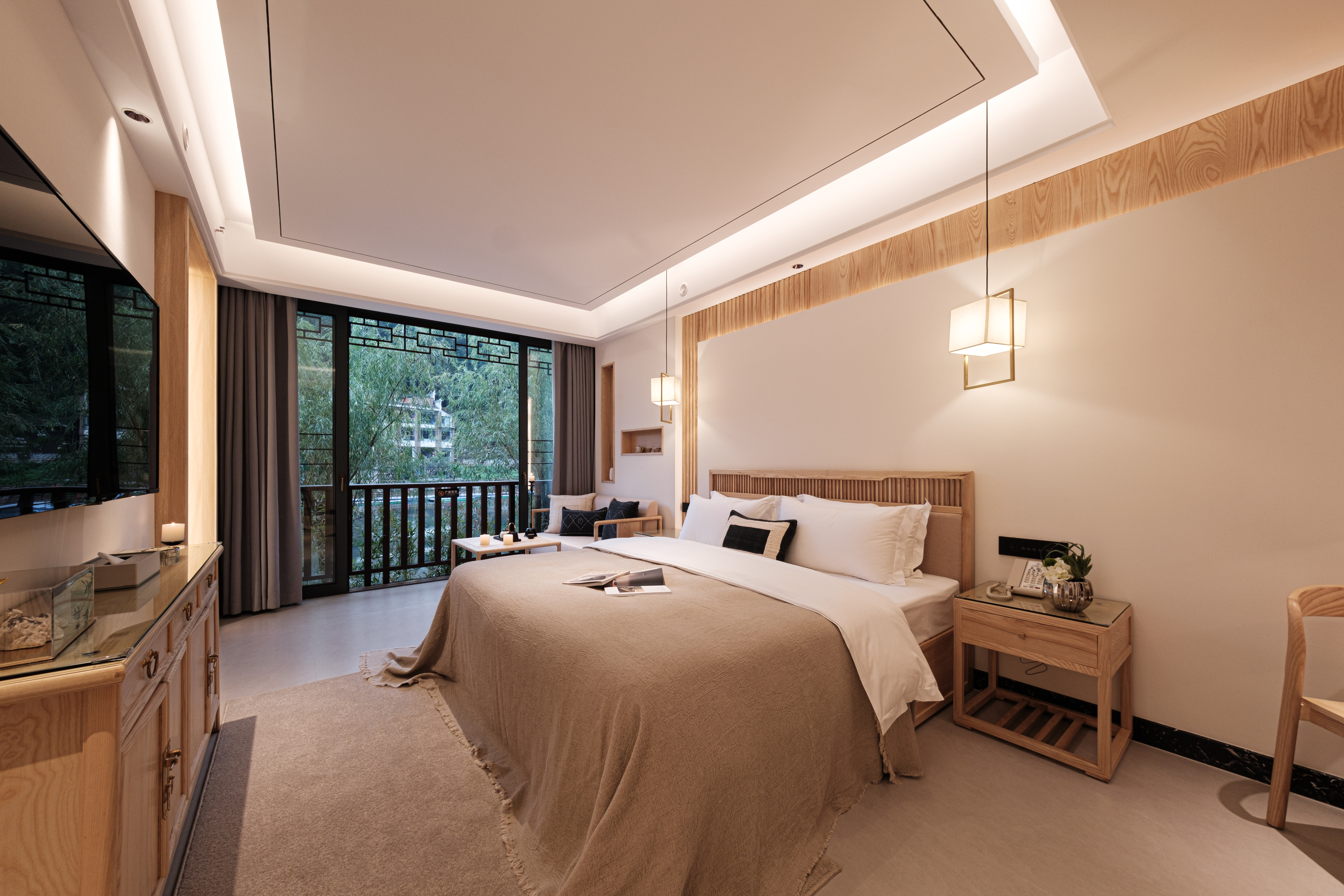 高级江景大床房