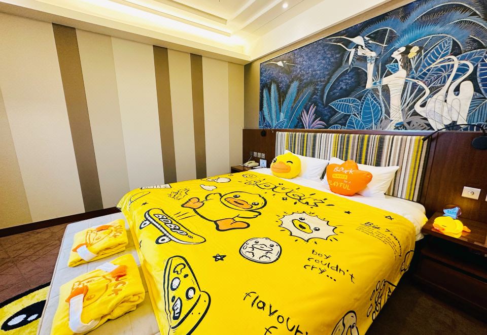 小黃鴨鳥巢景觀小童套房