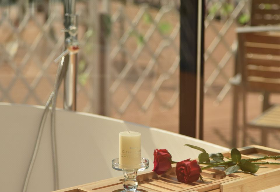 寵物友好星空艙（獨立平臺+寵物床+食盆）